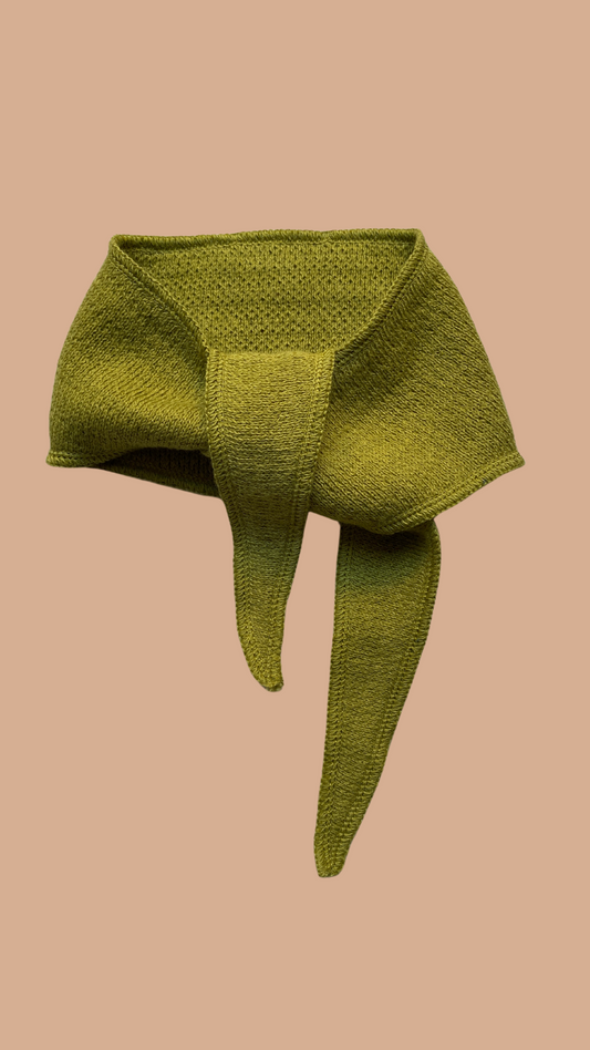 mini scarf pistachio