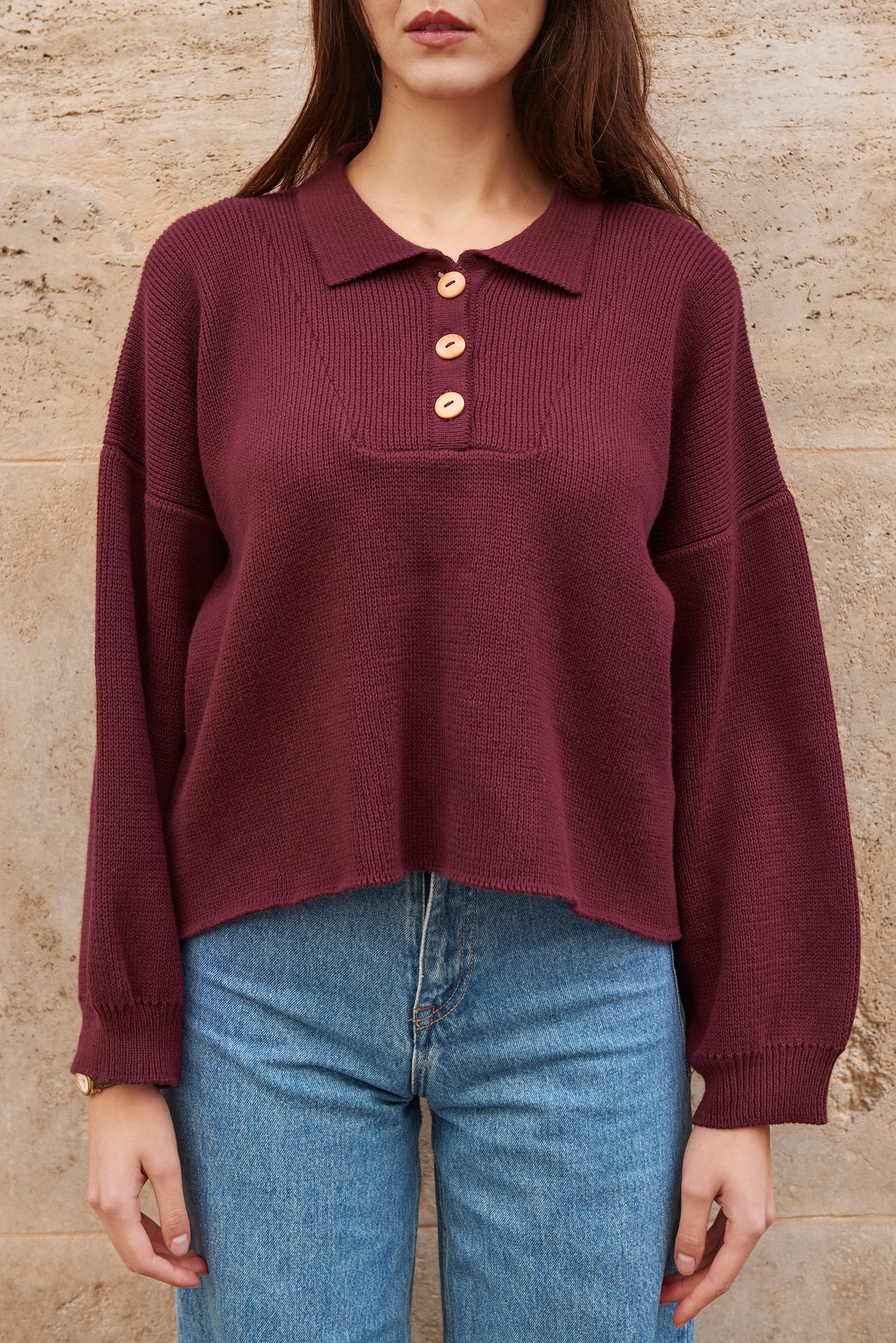 LEISURE jumper rosewood