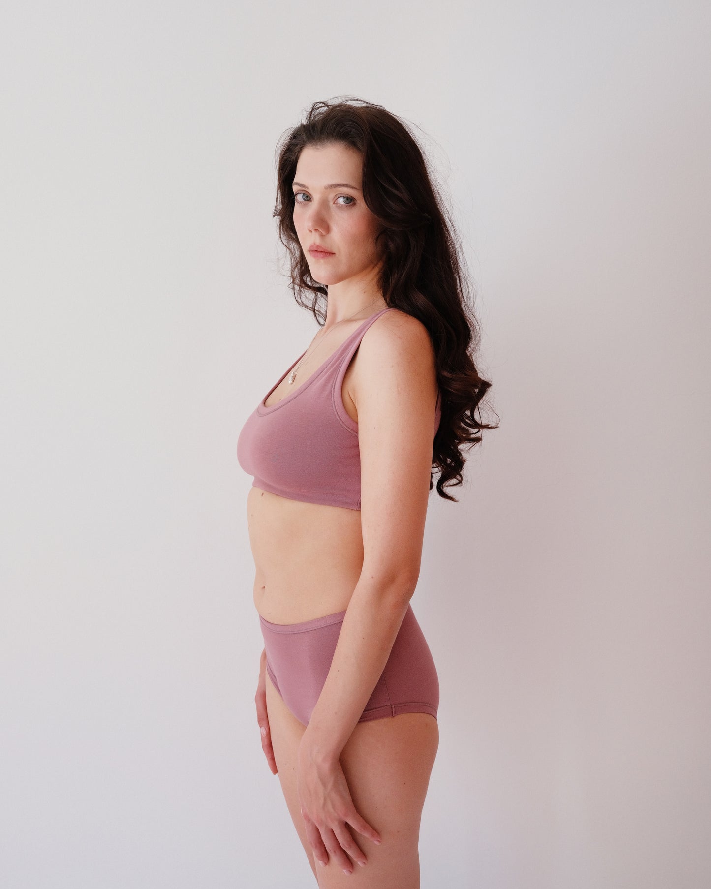 x Être Organic Underwear BRIEF mauve