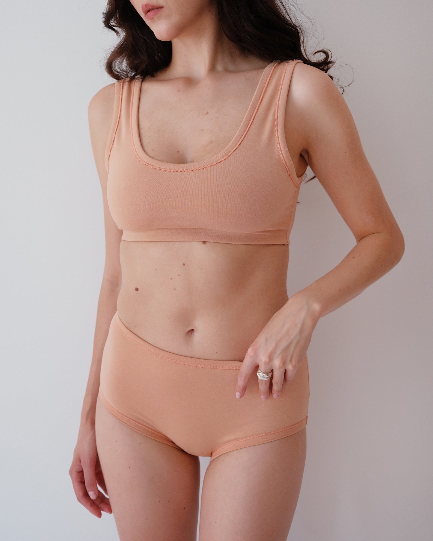 x Être Organic Underwear BRIEF apricot