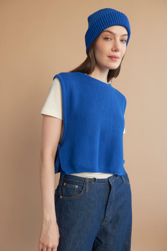 x abricot coco vest royal blue