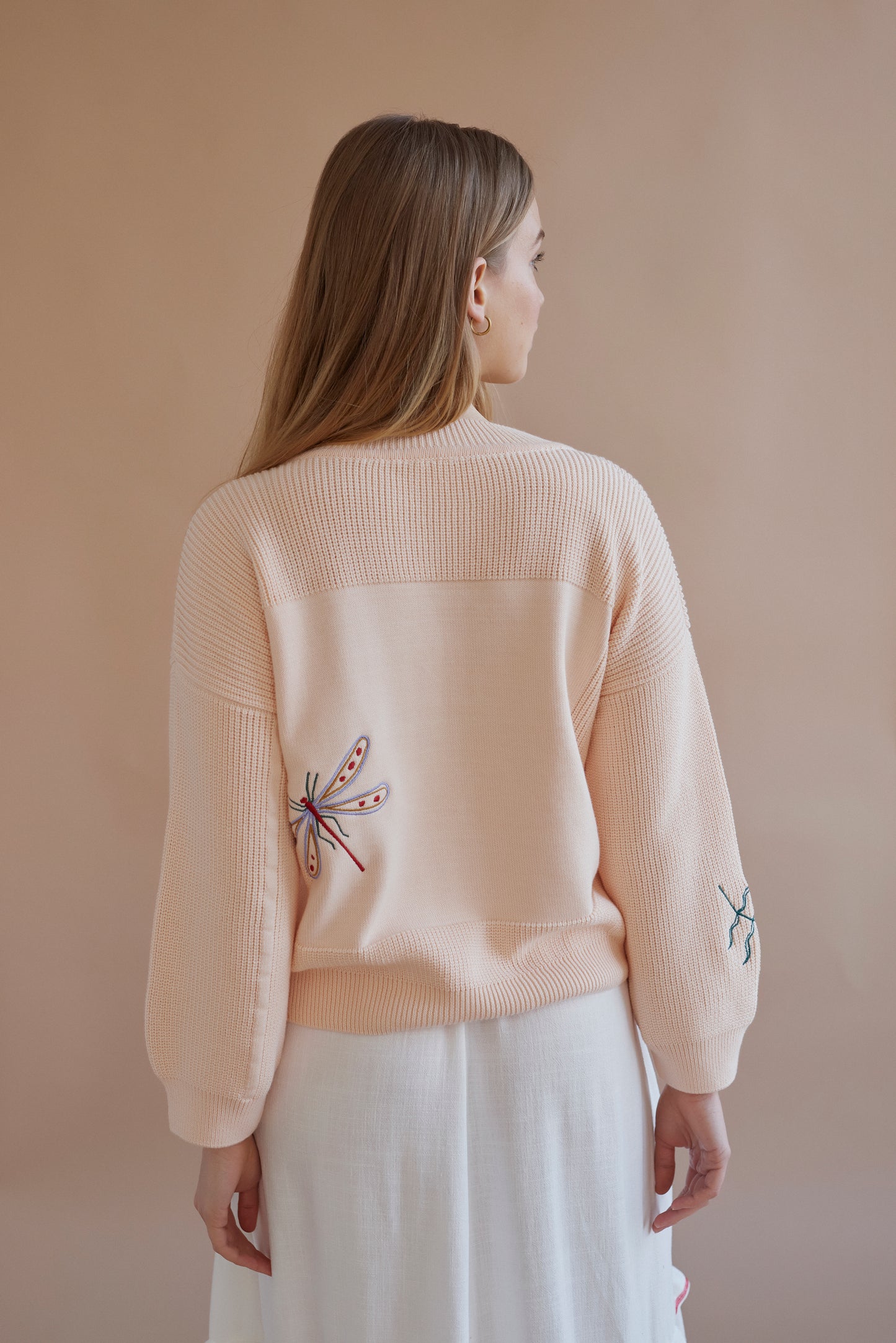 x Madeleine Kemsley collab MOA jumper light