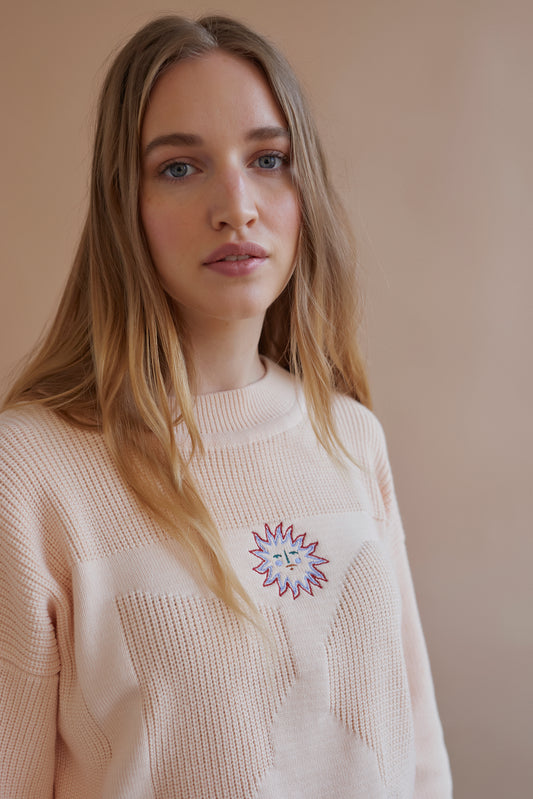 x Madeleine Kemsley collab MOA jumper light