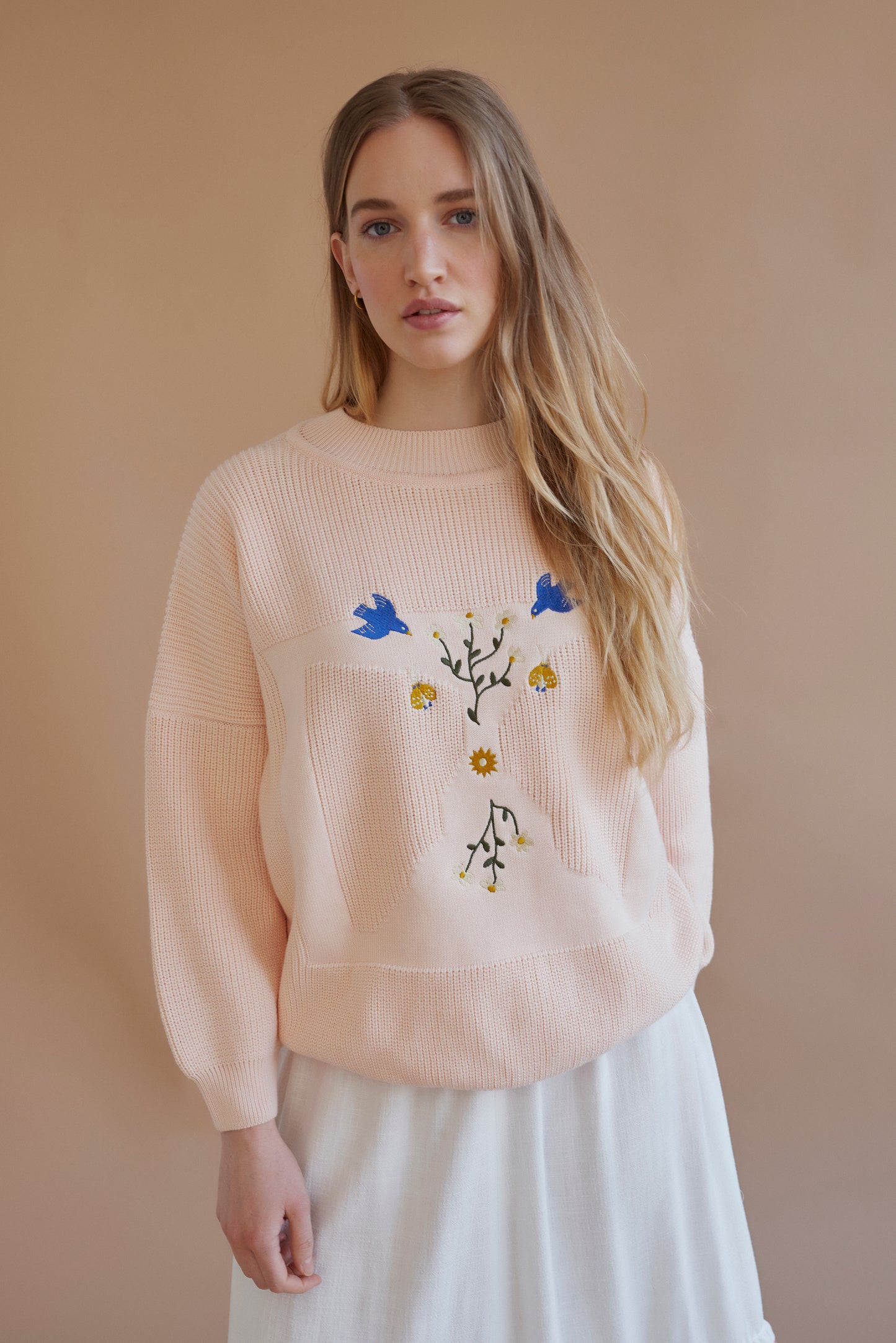 x Sarah Neuendorf collab MOA jumper light