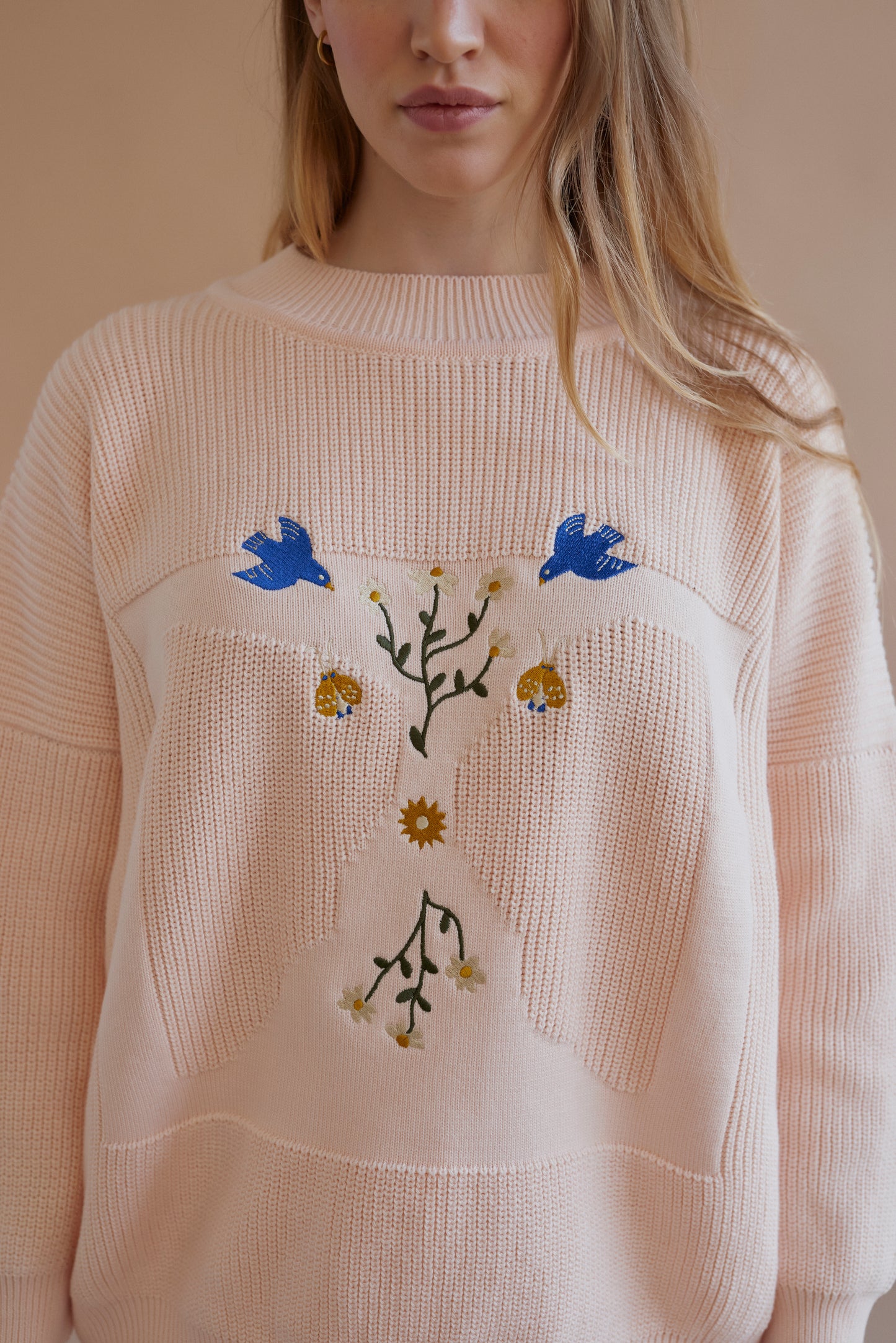 x Sarah Neuendorf collab MOA jumper light