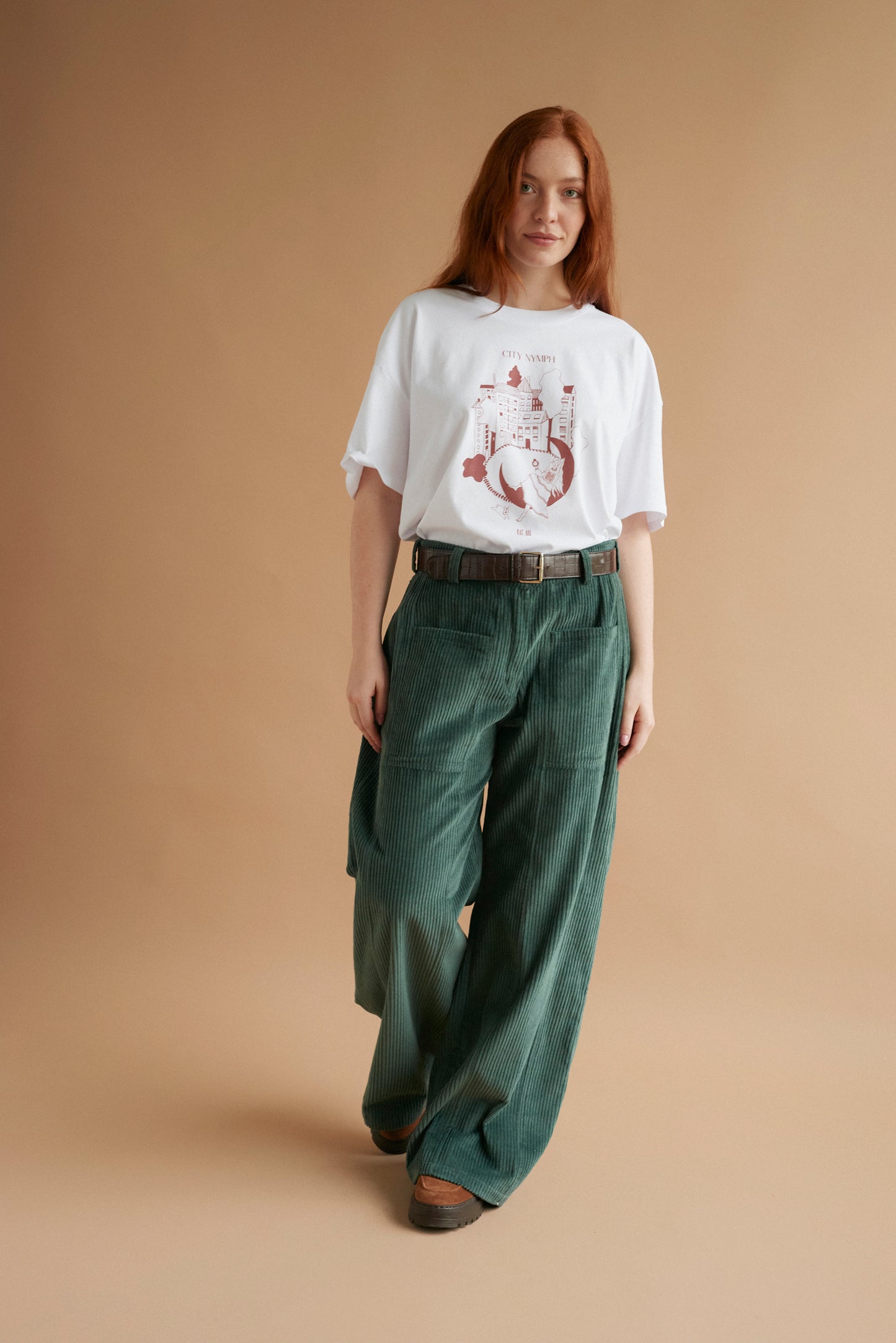 City Nymph T-shirt milk