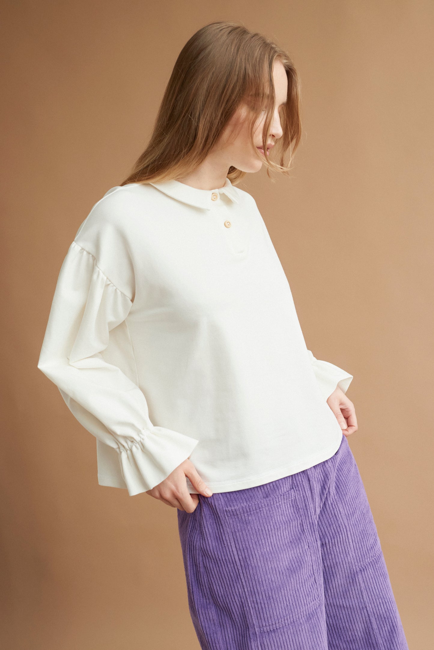 BARDOT shirt milk