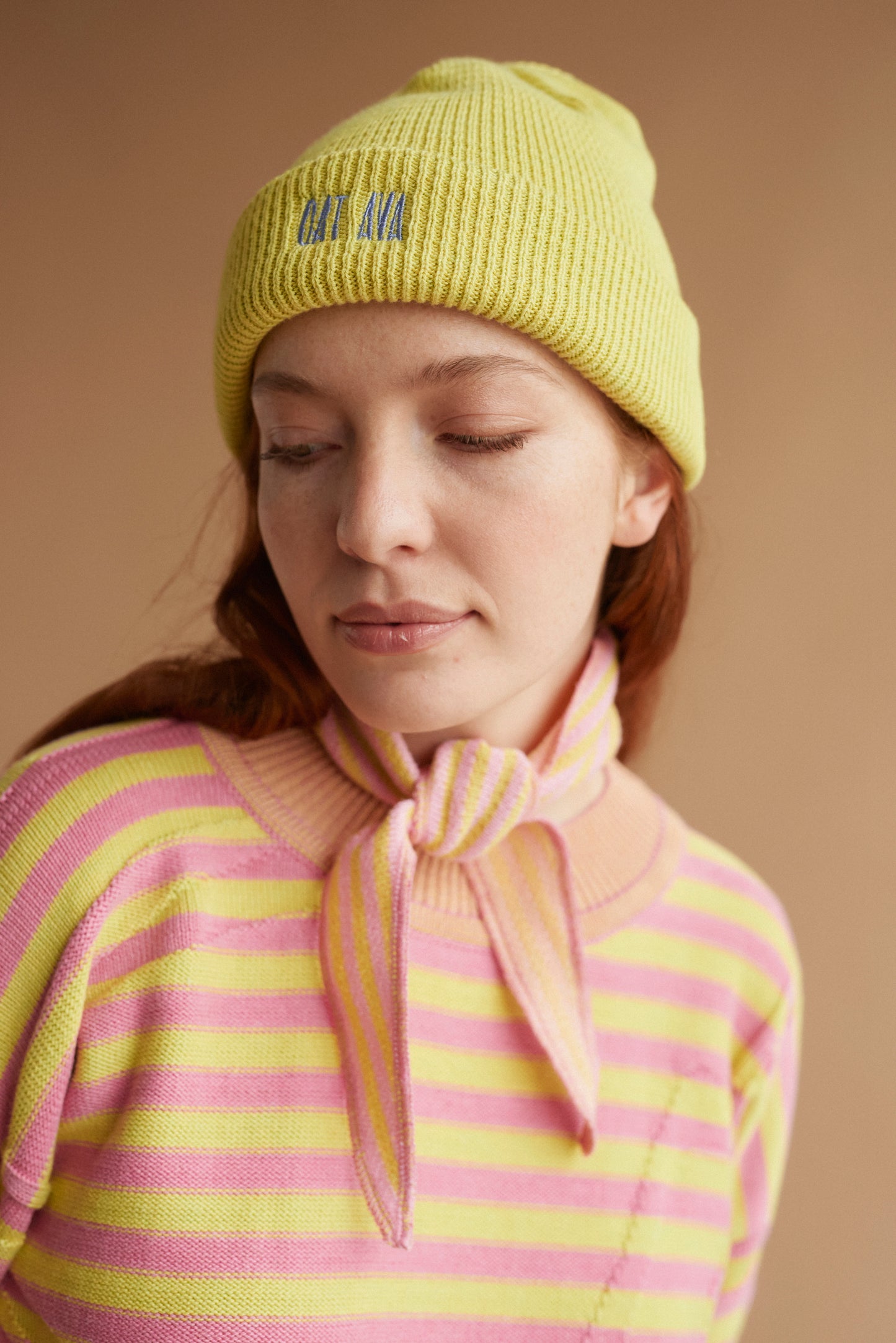 AME beanie pomelo