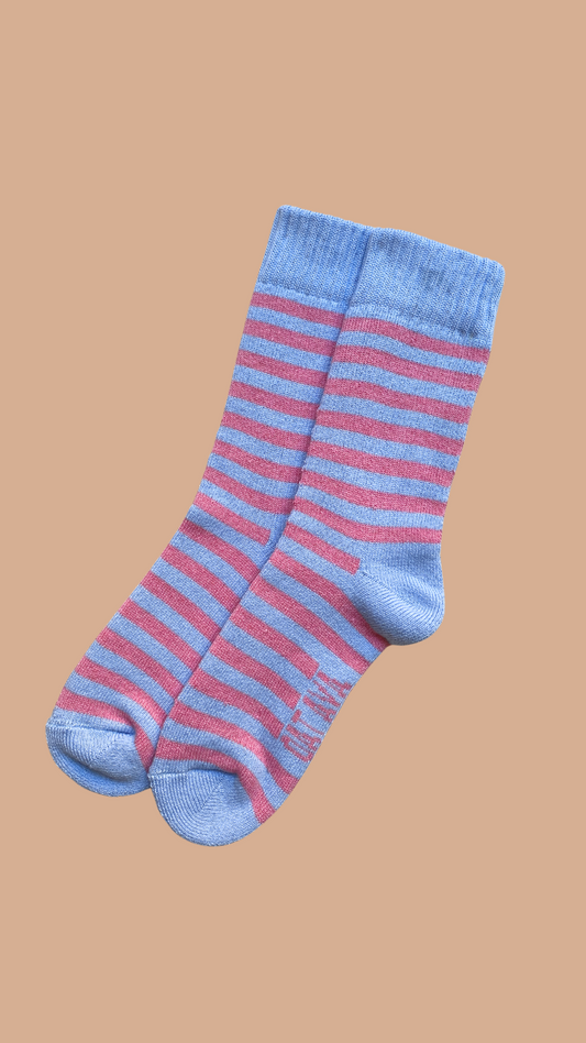 winter socks morning cloud