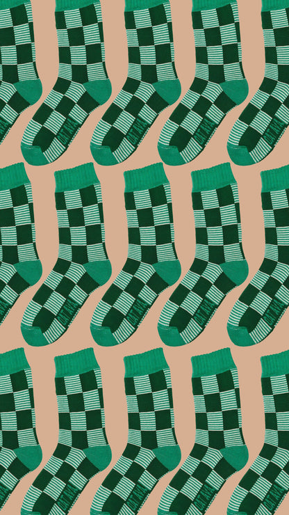 winter socks forest chess