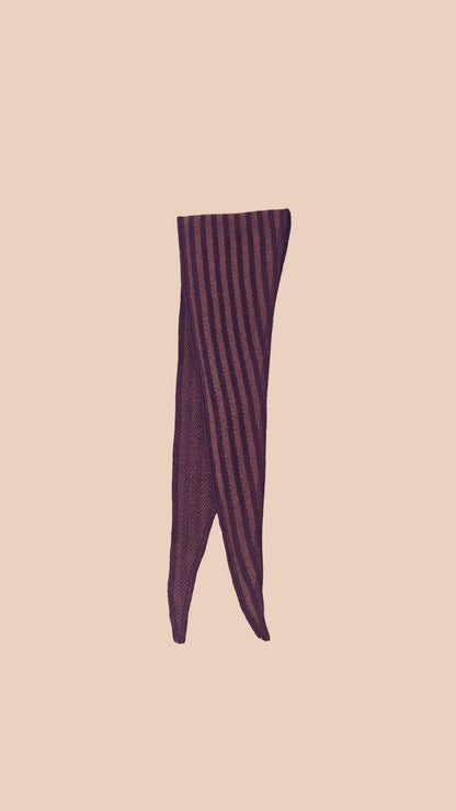 mini scarf purple mountain