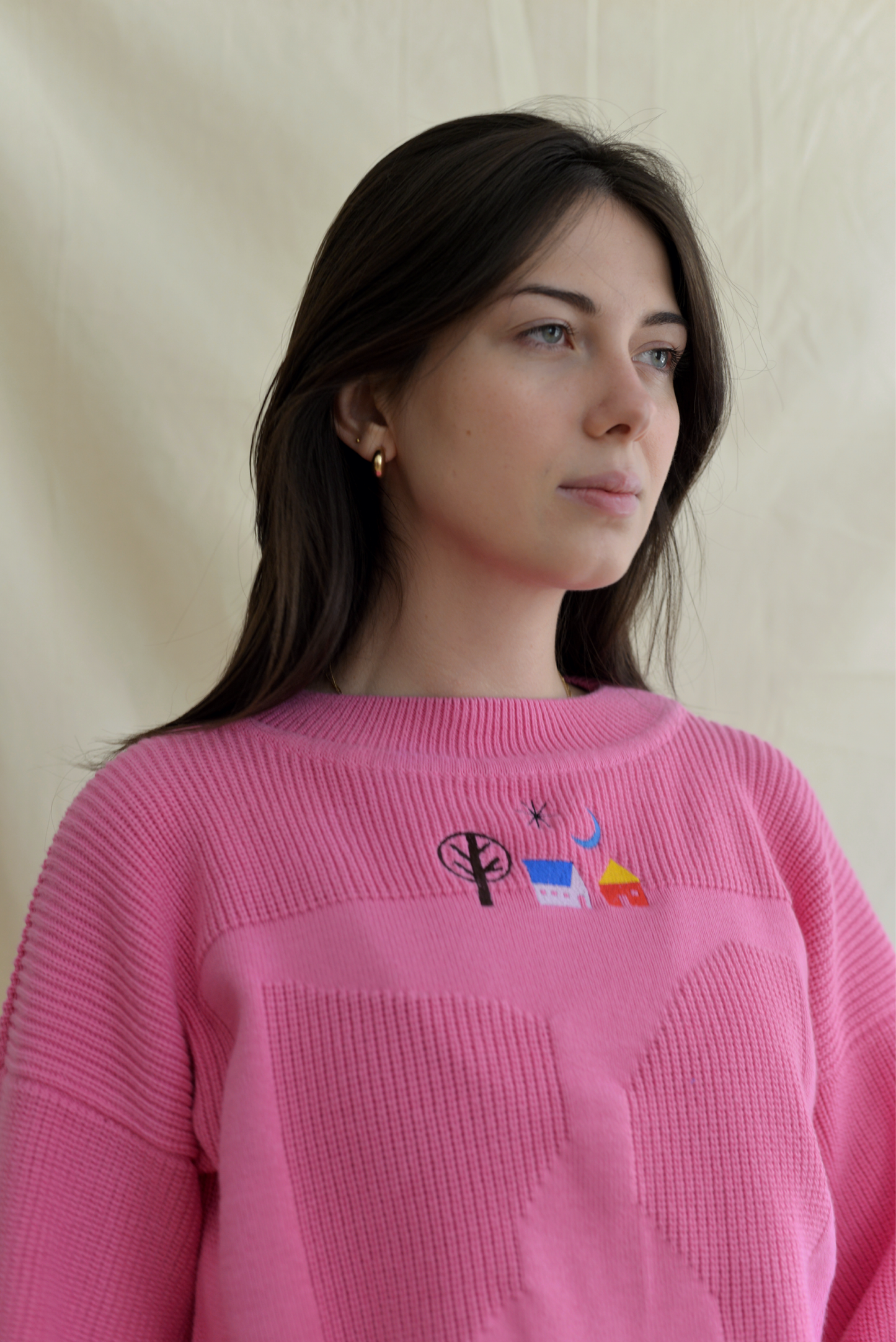 x Ulrike Lea Moormann collab MOA jumper lotus