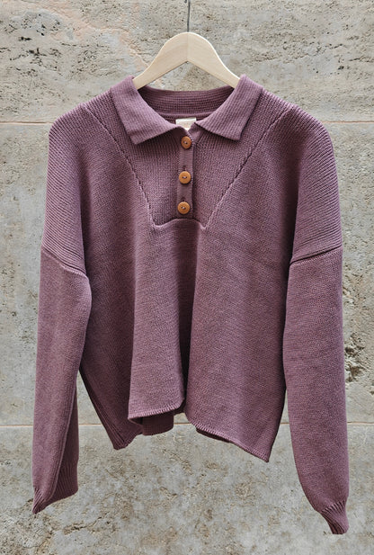 LEISURE jumper pinot