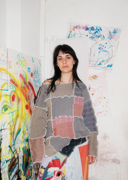 x BORBALA collab jumper long / twill