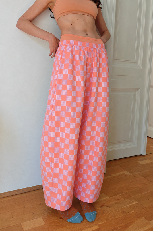 BARREL pants summer checks / preorder