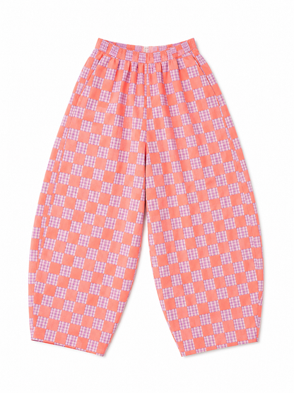 BARREL pants summer checks / preorder