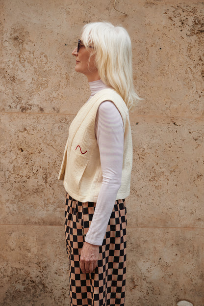 CLEA vest mini in rice