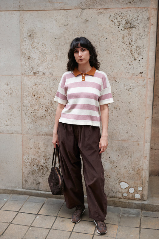 WINNIE top vintage pink stripes - launch in May