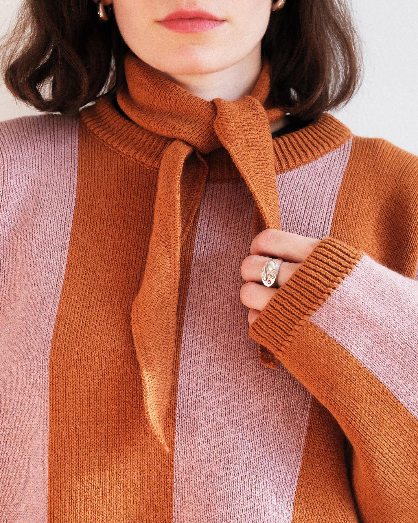 mini scarf amber