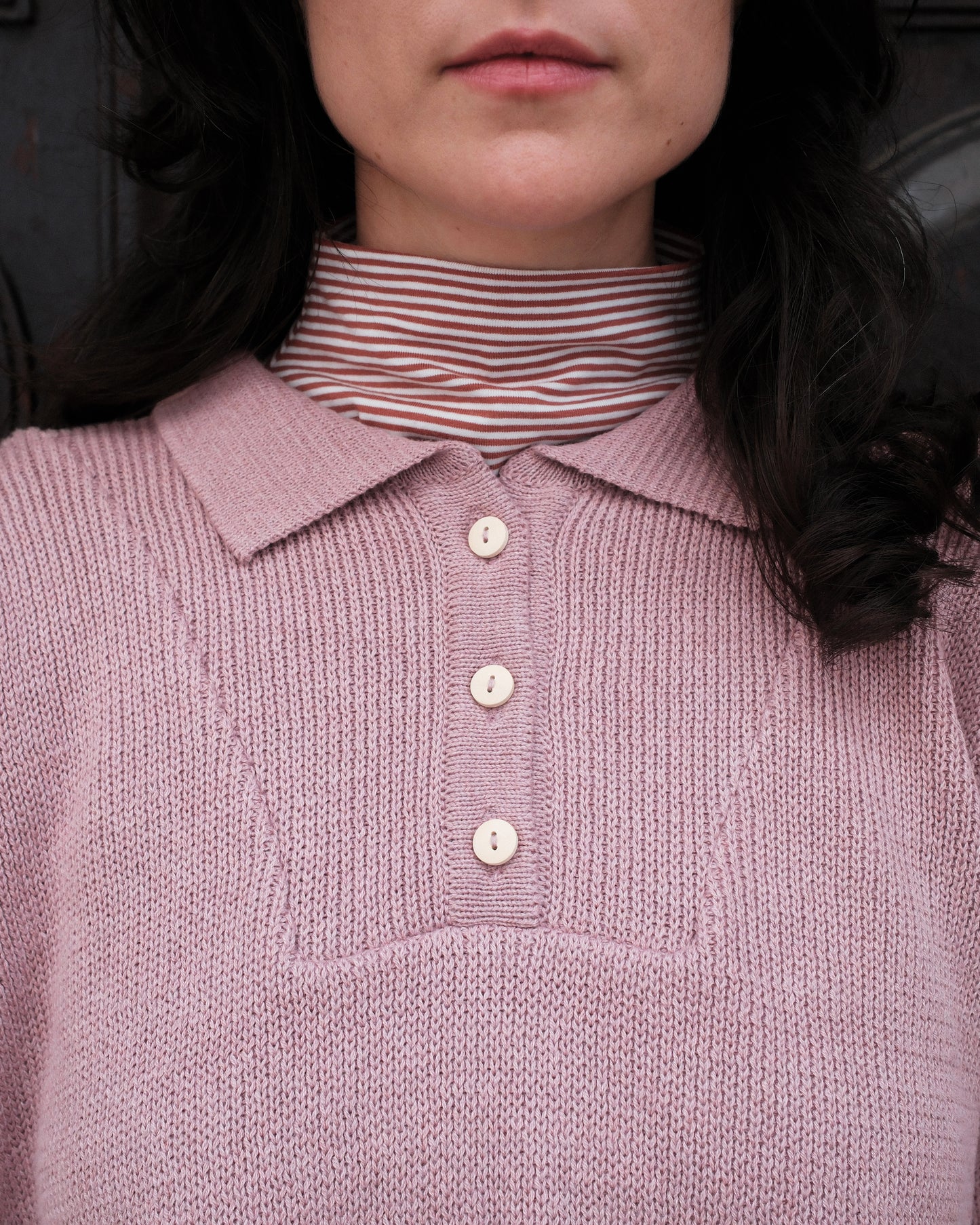 LEISURE jumper vintage pink