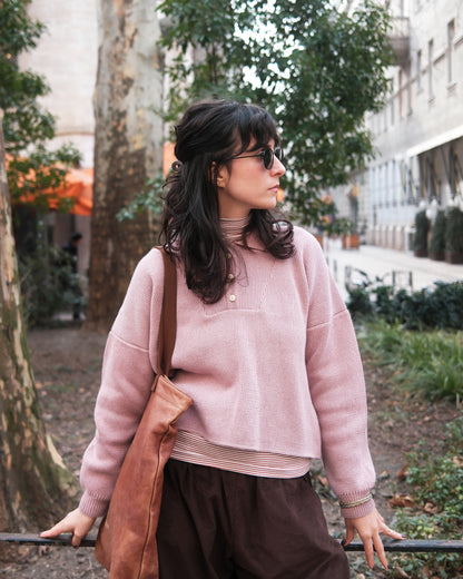 LEISURE jumper vintage pink