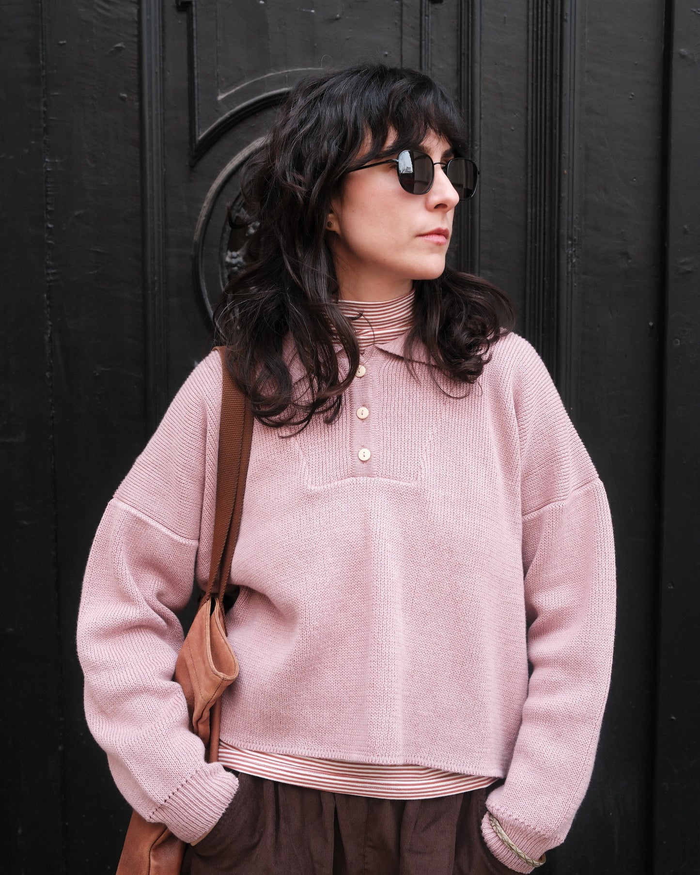 LEISURE jumper vintage pink