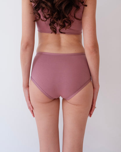 x Être Organic Underwear BRIEF mauve