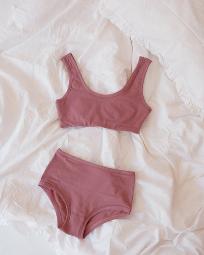 x Être Organic Underwear BRIEF mauve