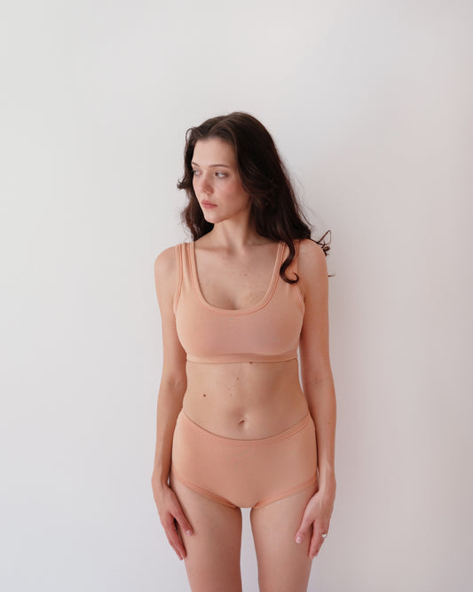 x Être Organic Underwear BRIEF apricot