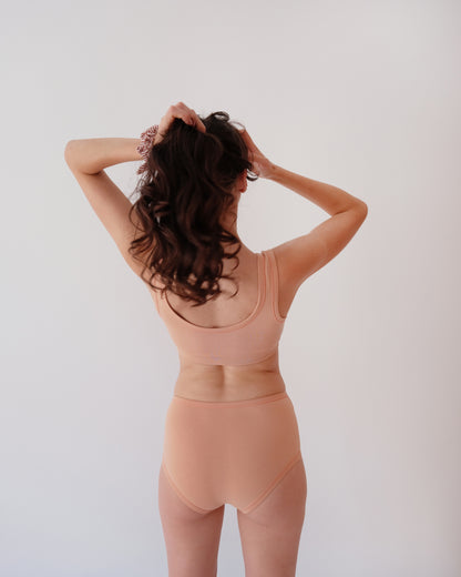 x Être Organic Underwear BRIEF apricot