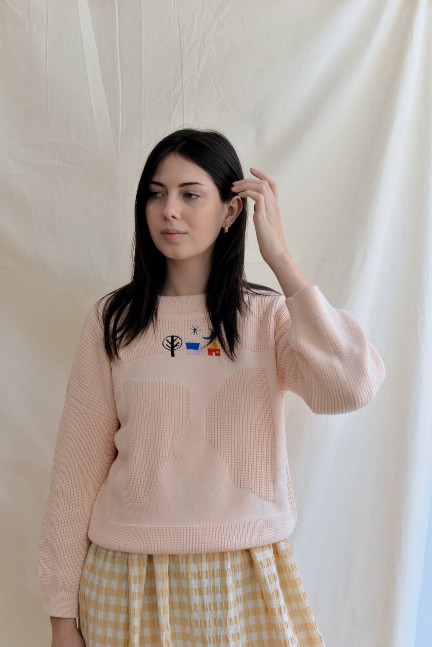 x Ulrike Lea Moormann collab MOA jumper light