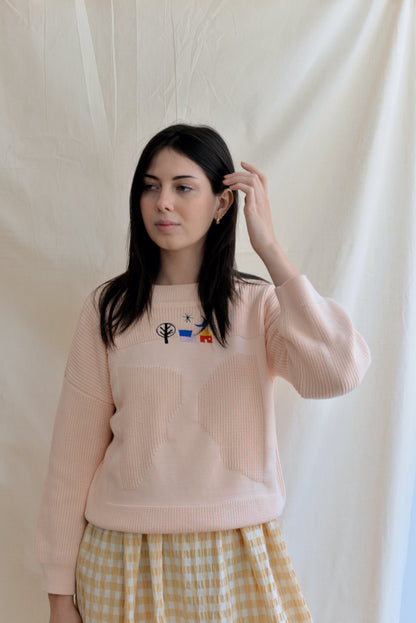 x Ulrike Lea Moormann collab MOA jumper light