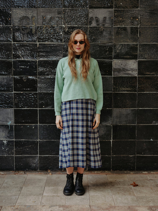 LEISURE jumper mint moss - PREORDER