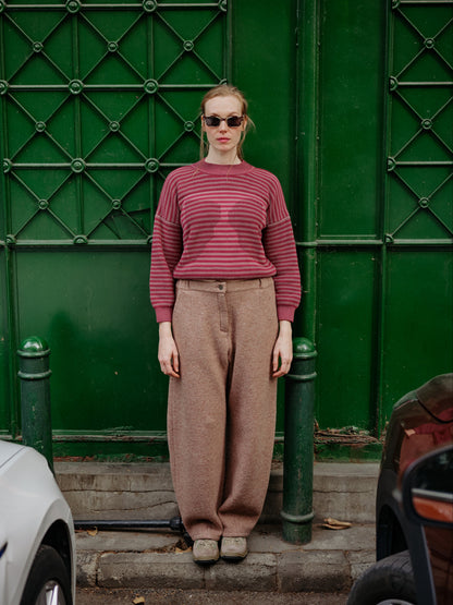 MOA jumper velvet wine  - PREORDER