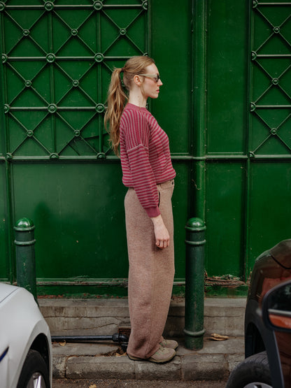 MOA jumper velvet wine  - PREORDER