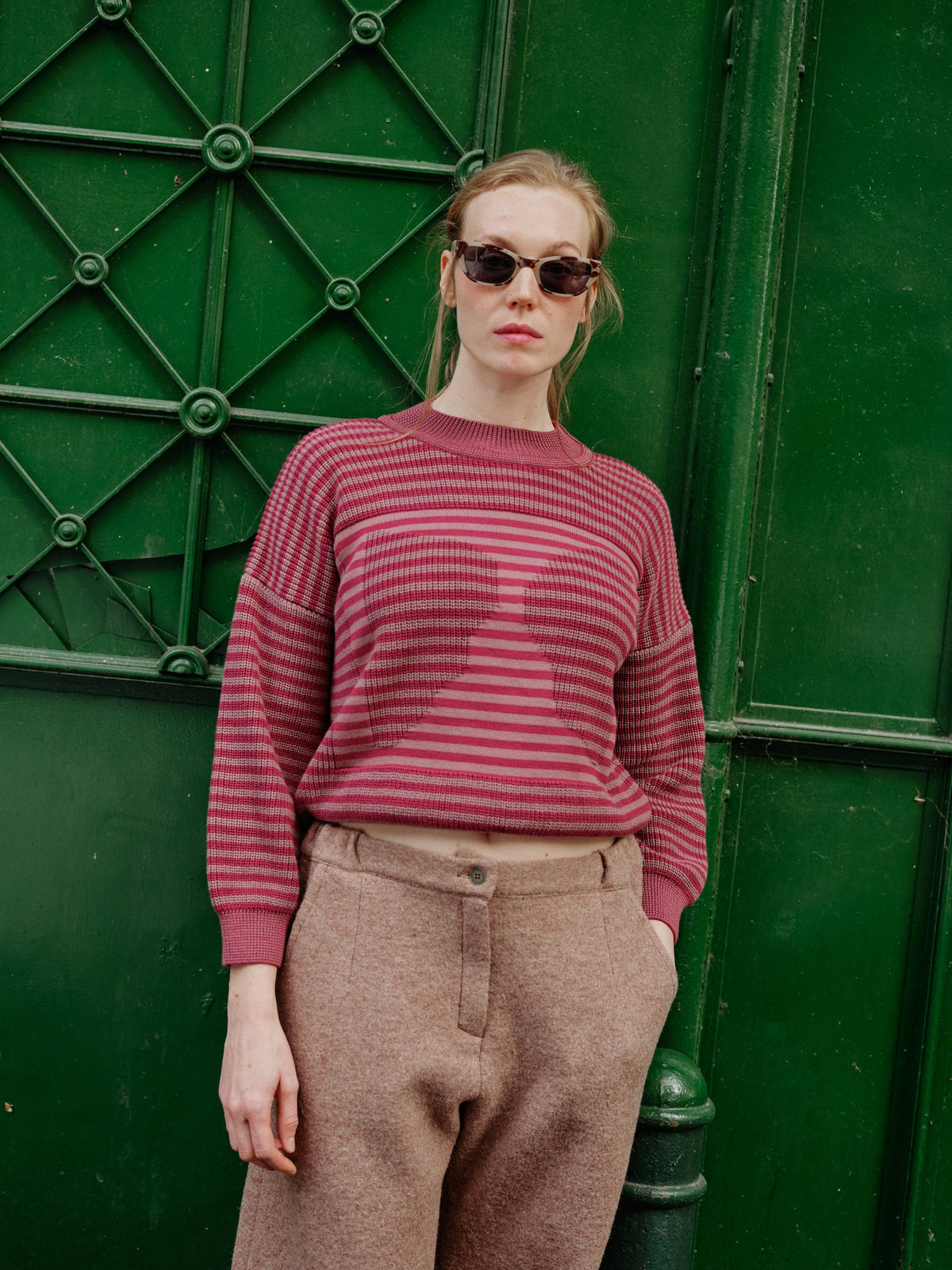 MOA jumper velvet wine  - PREORDER