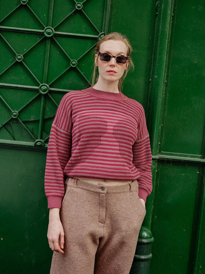 MOA jumper velvet wine  - PREORDER
