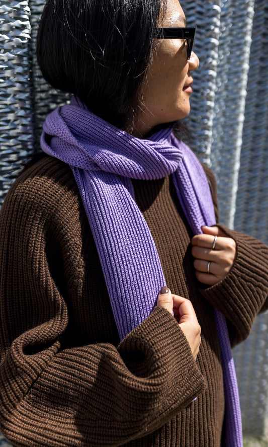 x abricot coco scarf lilac