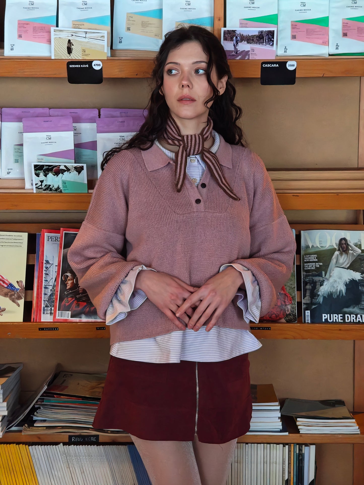 LEISURE jumper vintage pink