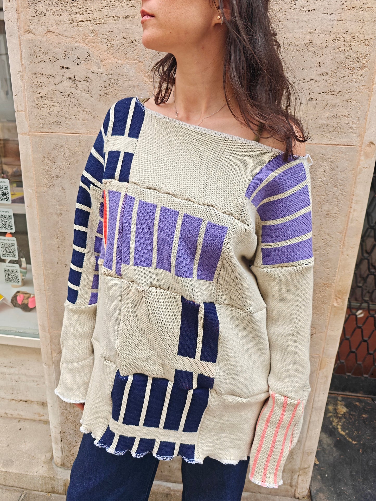 x BORBALA collab jumper long / twill / version 1