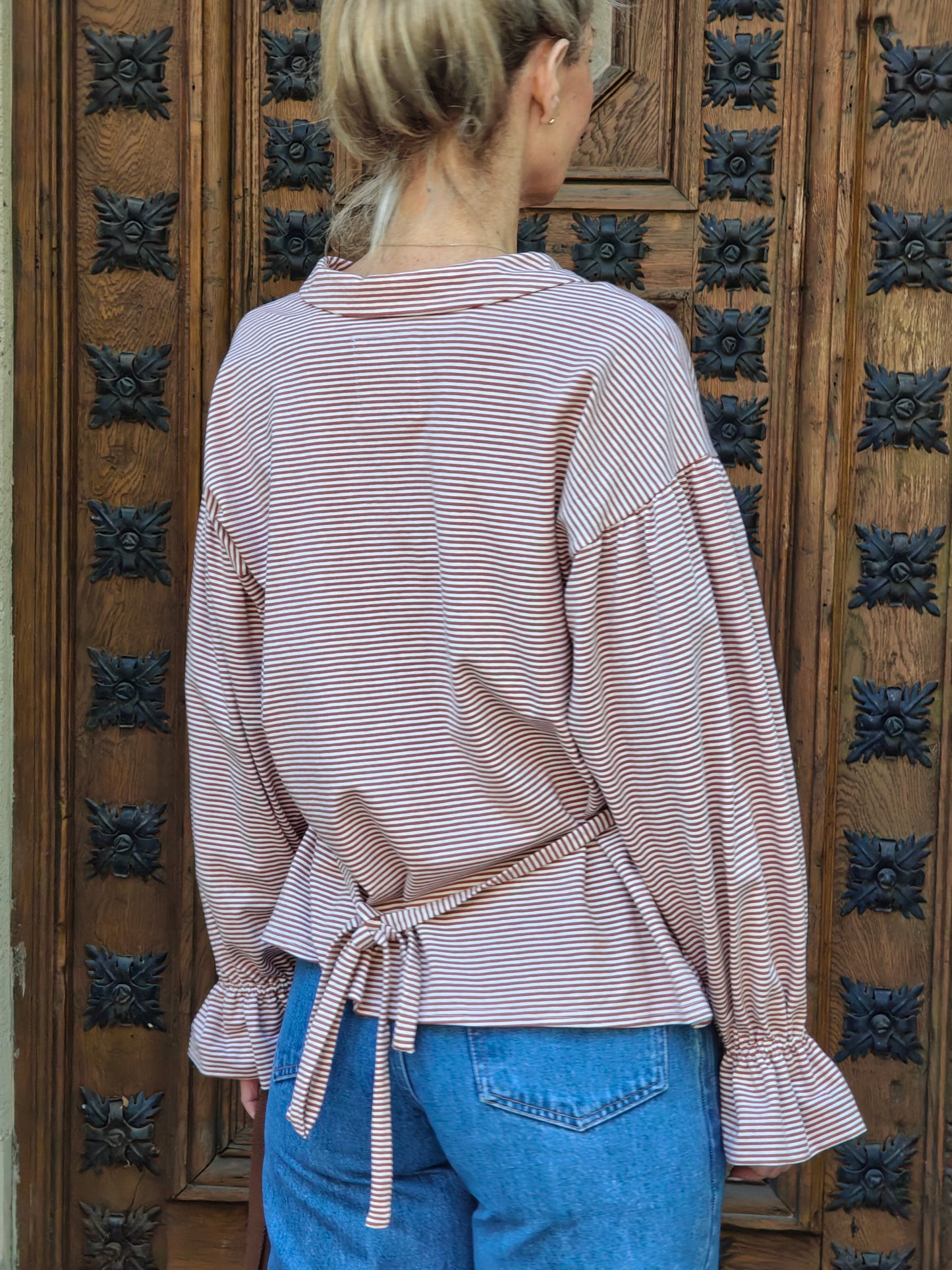 BARDOT shirt redwood