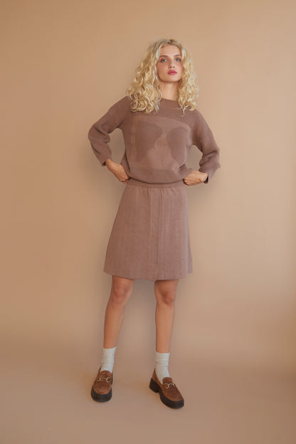 NAI skirt walnut