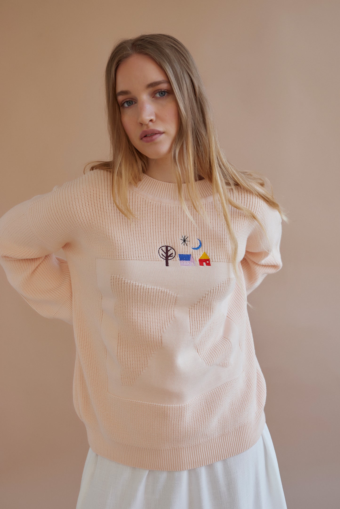 x Ulrike Lea Moormann collab MOA jumper light