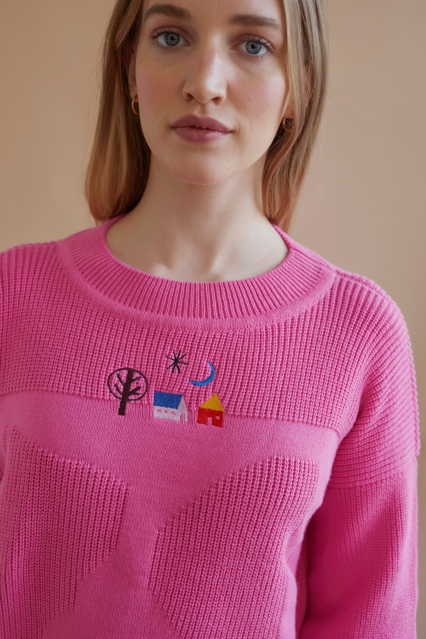x Ulrike Lea Moormann collab MOA jumper lotus