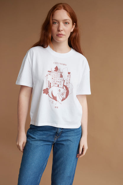 City Nymph T-shirt milk