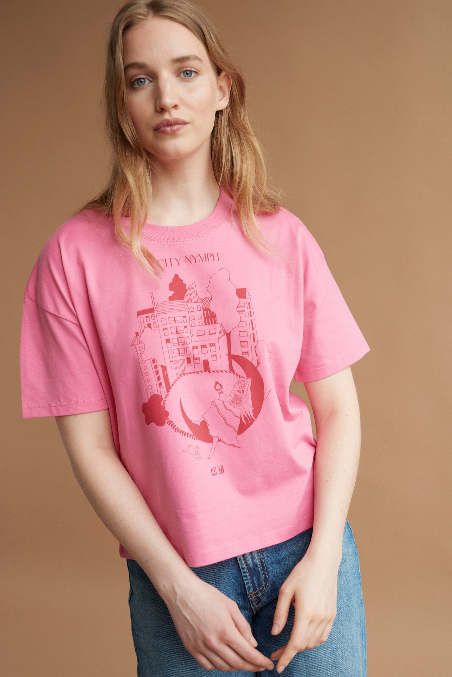 City Nymph T-shirt pink
