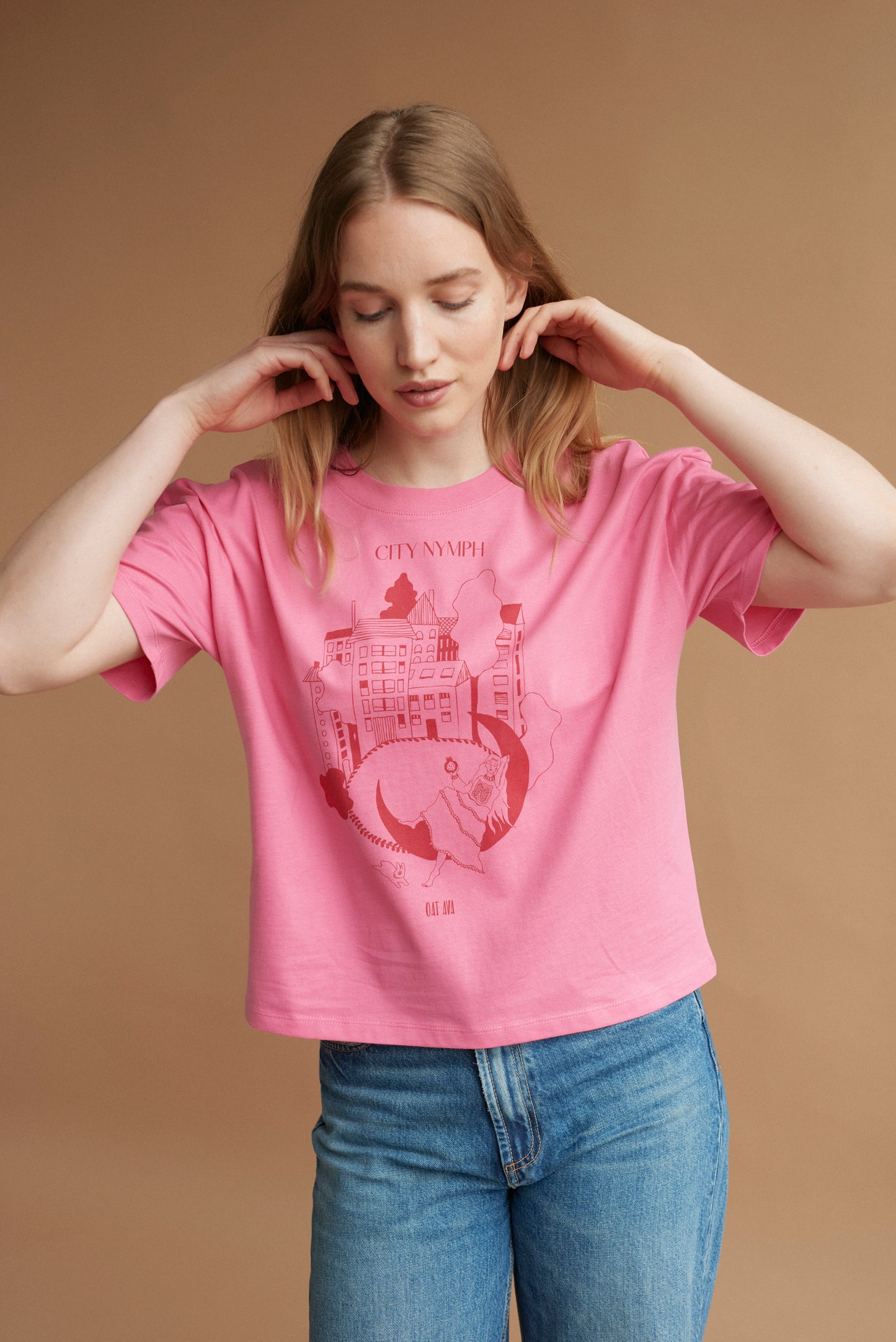 City Nymph T-shirt pink