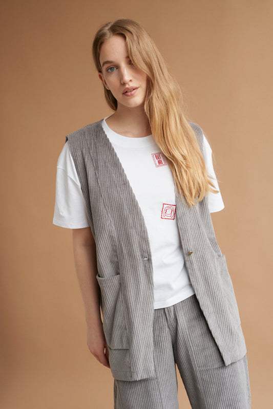 CLEA vest stone