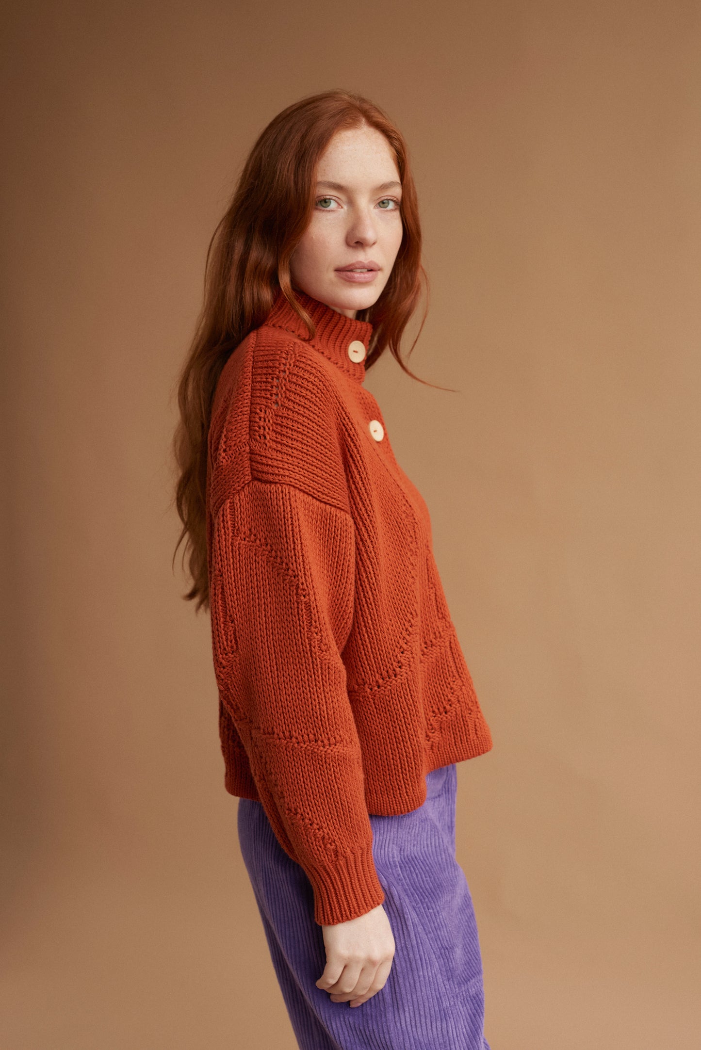 MARKS cardigan brick