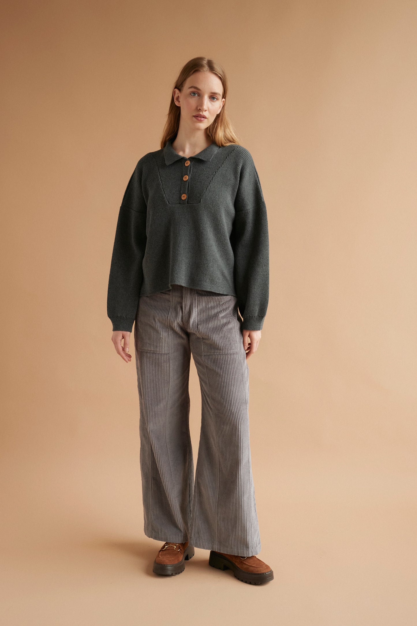 LEISURE jumper coal
